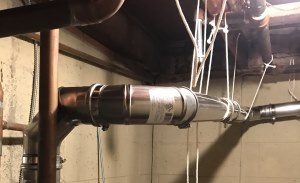 Planning, measuring and orienting the Z Vent (a dry fit)